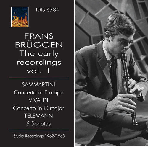 the album cover for Telemann / Bruggen - Early Recordings 1