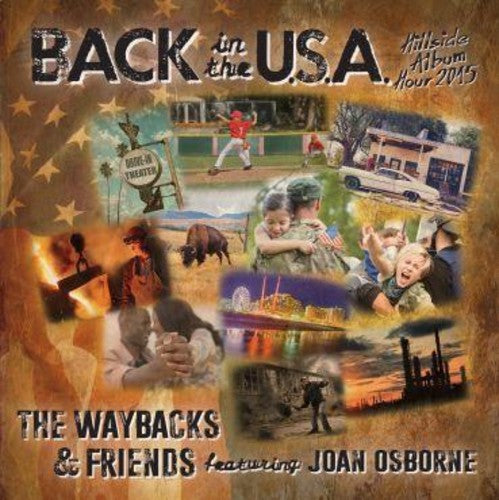 the album cover for Waybacks - Back In The USA