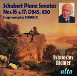 Sviatoslav Richter - Schubert: Sonatas para piano núms. 16 y 17, Impromptu n.º 2 (CD)