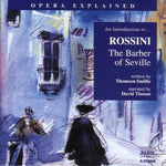 the album cover for Jeremy Siepmann - Introduction to Rossini: Barber of Seville
