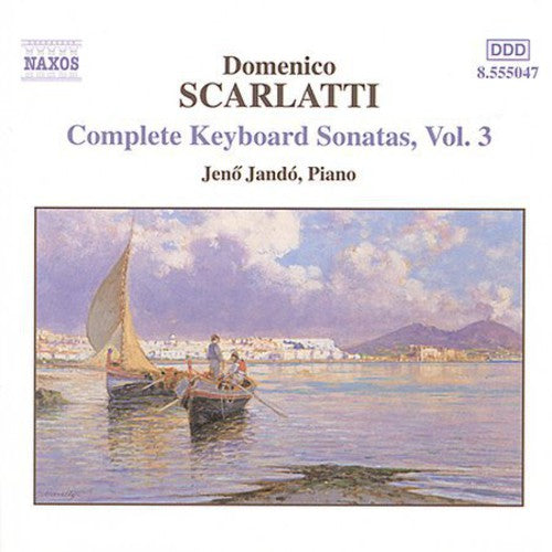 the album cover for Jenő Jandó - Complete Keyboard Sonatas 3