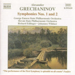 the album cover for Richard Edlinger - Symphonies 1 & 2