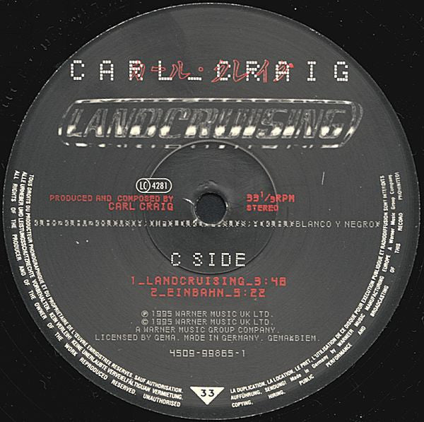 Carl Craig : Landcruising (2xLP, Album)