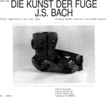 the album cover for J Bach S / Salzburg Chamber Soloists / Schluren - Die Kunst Der Fuge
