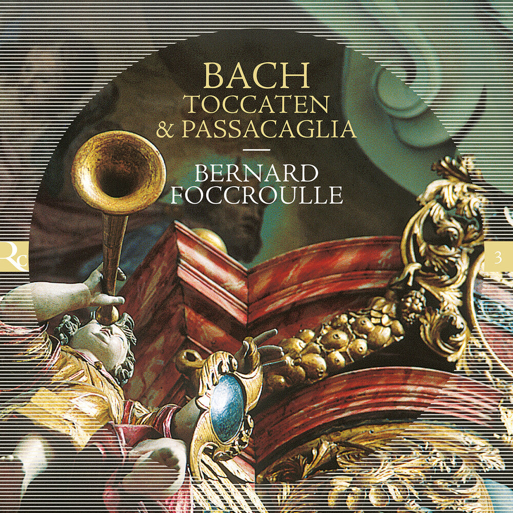 the album cover for J Bach S / Foccroulle - Toccaten & Passacaglia