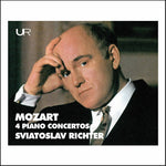the album cover for Mozart / Richter / Ussr Symphony Orchestra - 4 Piano Concertos