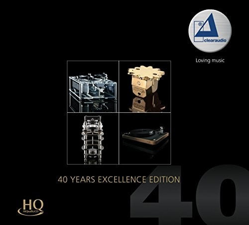 the album cover for Clearaudio 40 Years Excellence Edition / Various - Clearaudio: 40 Years Excellence Edition (HQCD)
