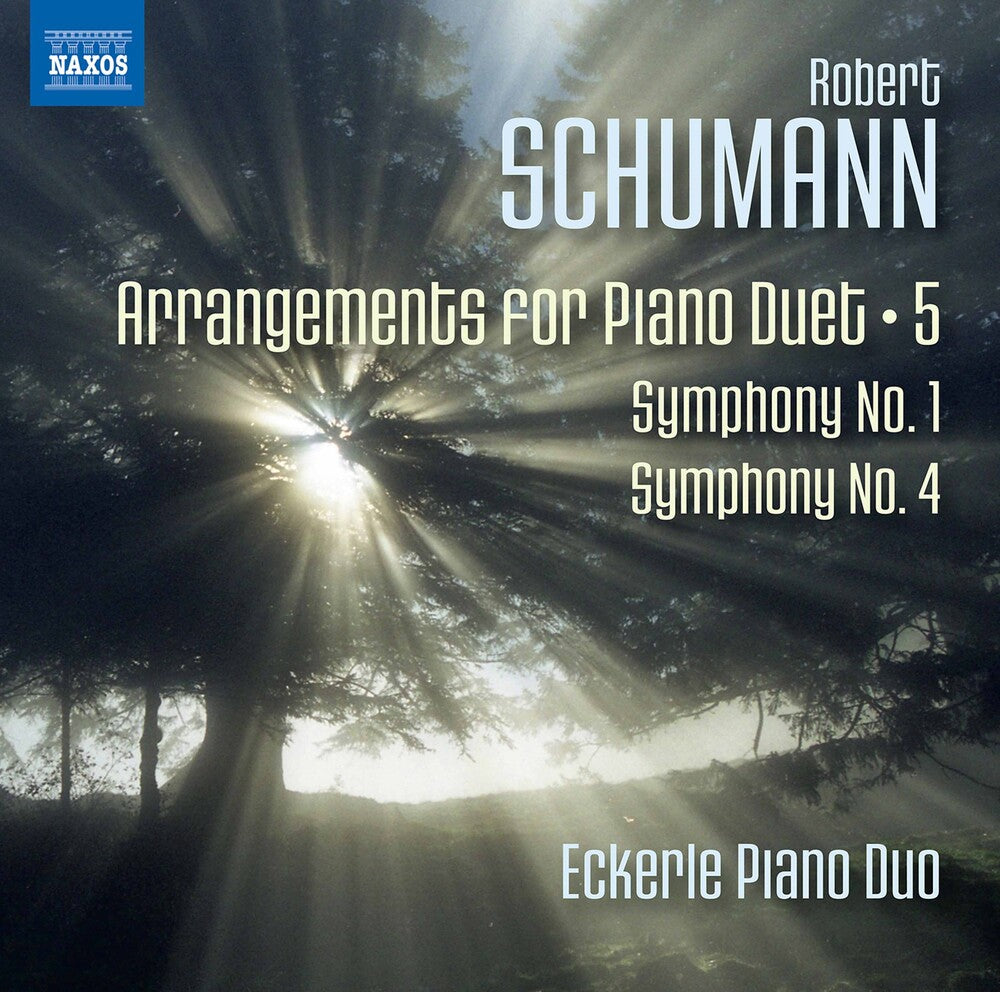 the album cover for Schumann / Eckerle Piano Duo - Arrangements Piano Duet 5