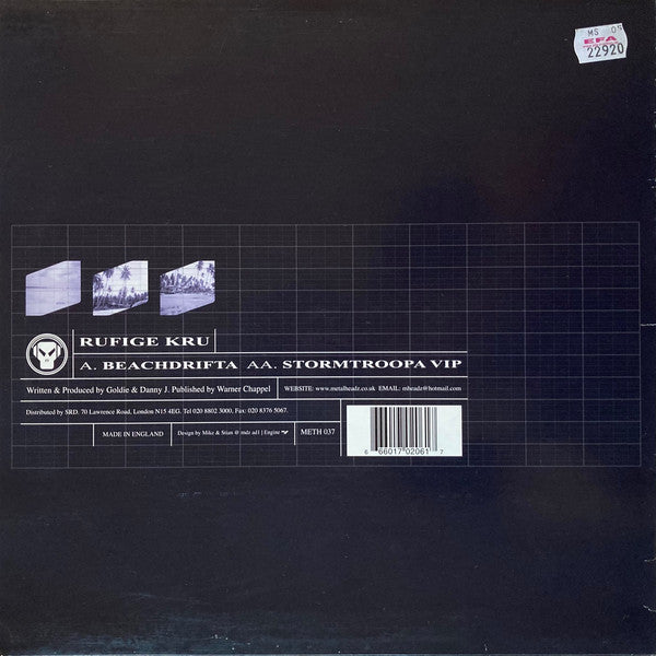 Rufige Kru : Beachdrifta (12")