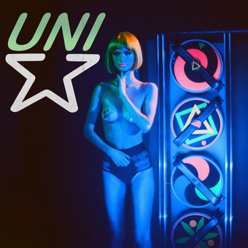 the album cover for UNI - The Girl Who Has It All / Electric Universe