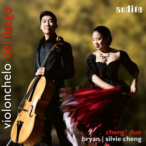the album cover for Falla / Cheng Duo - Violonchelo Del Fuego
