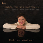 the album cover for Hindemith / Walker - Piano Sonata