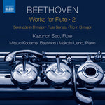 the album cover for Beethoven / Seo / Kodama - Works for Flute 2