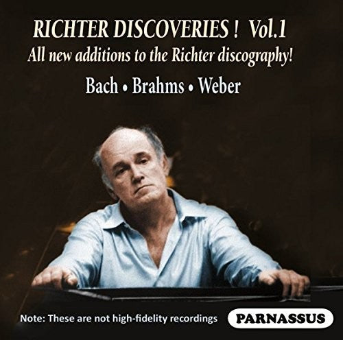 the album cover for Sviatoslav Richter - Richter Discoveries! Vol. 1