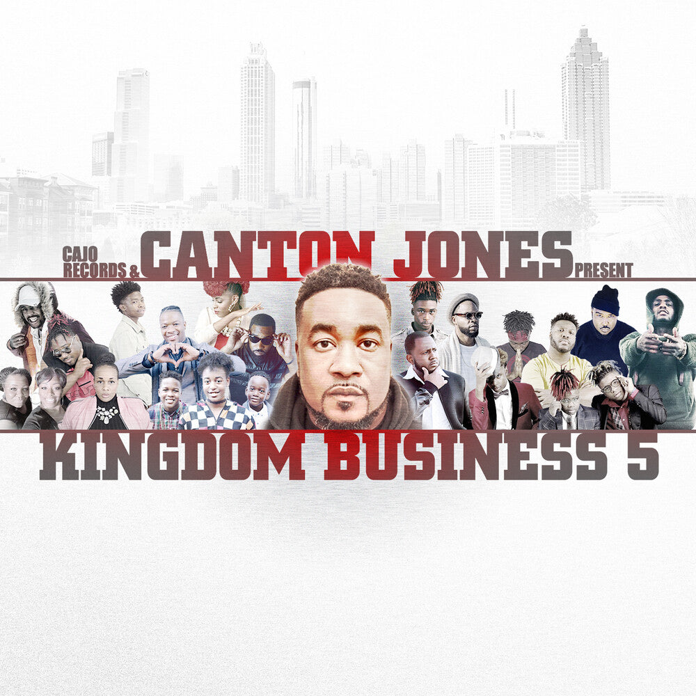 the album cover for Canton Jones - Kingdom Business 5
