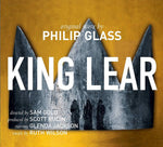 the album cover for Glass King Lear / Various - Glass: King Lear / Various