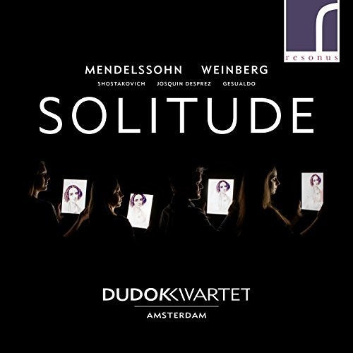 the album cover for Dudok Quartet Amsterdam - Solitude