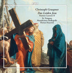 the album cover for Graupner / Worner - Passion Cantatas 2