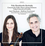the album cover for Bartholdy / Neudauer - Concerto for Violin Piano & String Orchestra
