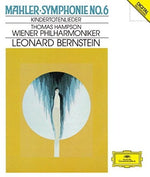 the album cover for Mahler / Leonard Bernstein - Mahler: Symphony 6 / Kindertotenli