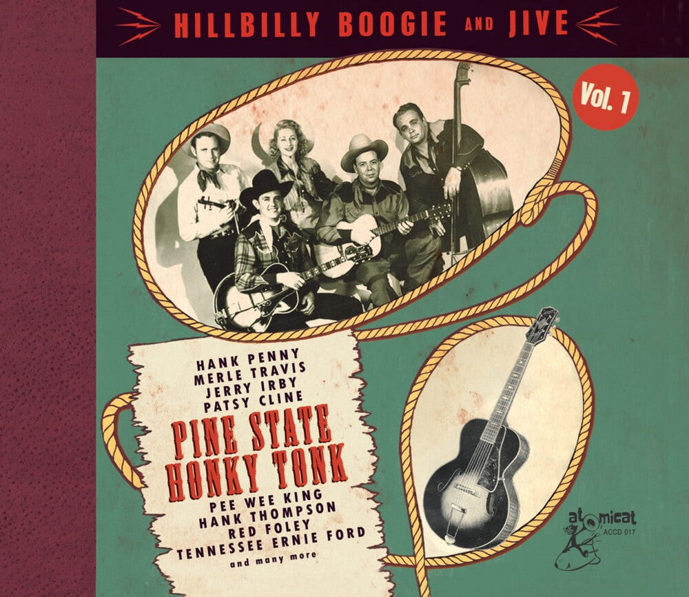 the album cover for Pine State Honky Tonk / Various - Pine State Honky Tonk (Various Artists)