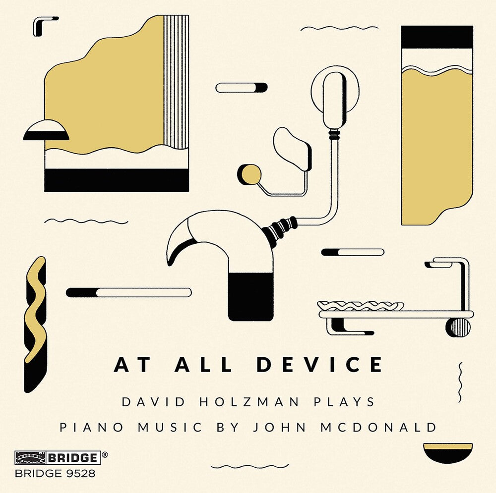 the album cover for Mcdonald / Holzman - At All Device