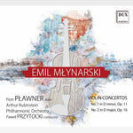 the album cover for Mlynarski / Plawner / Przytocki - Violin Concertos 1 & 2