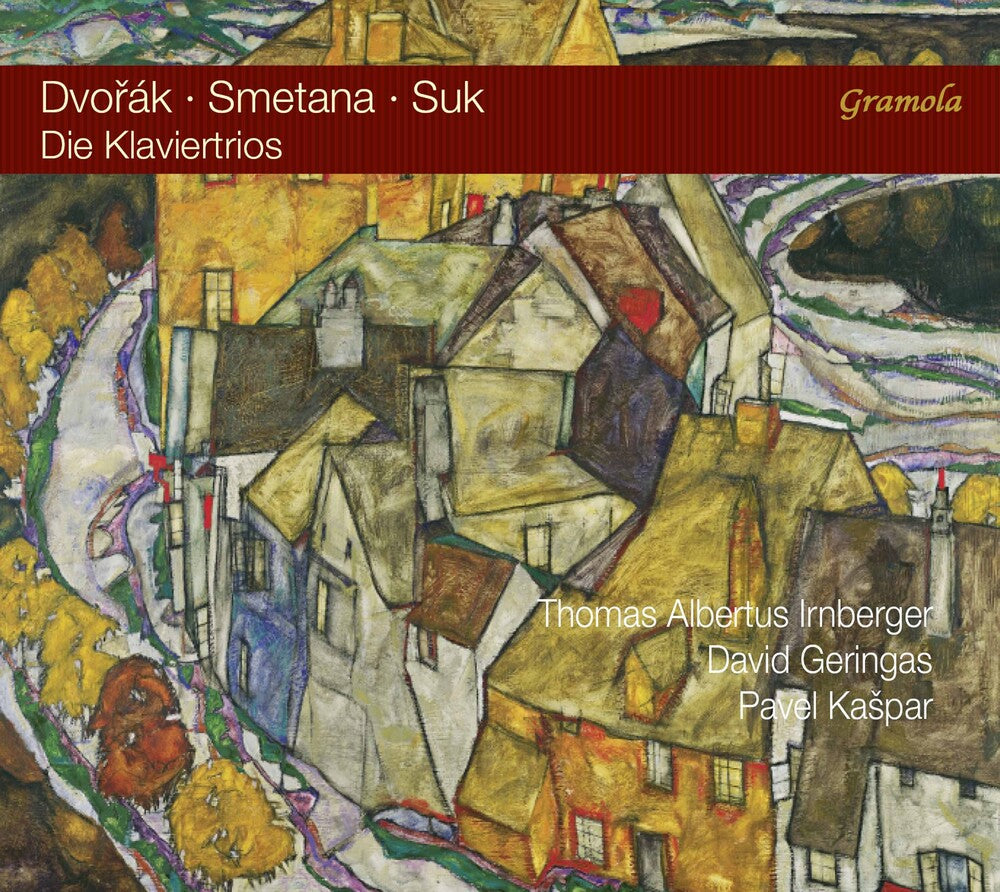 the album cover for Dvorak / Irnberger / Kaspar - Die Klaviertrios