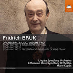the album cover for Bruk / Liepaja Symphony Orchestra / Kupcs - Orchestral Music 2
