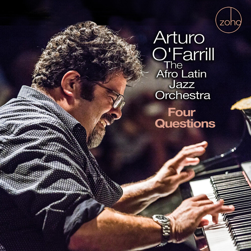 the album cover for Arturo Ofarrill & The Afro Latin Jazz Orchestra - Four Questions