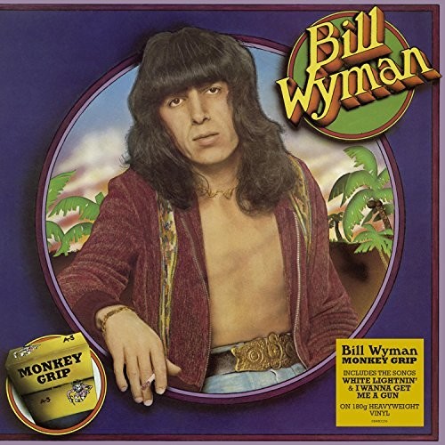 the album cover for Bill Wyman - Monkey Grip
