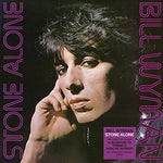 the album cover for Bill Wyman - Stone Alone