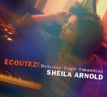 the album cover for Debussy / Arnold - Ecoutez