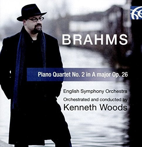 the album cover for Brahms - Piano Quartet 2 in a Major