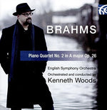 the album cover for Brahms - Piano Quartet 2 in a Major