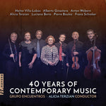 the album cover for Berio / Mazzitelli / Frosio - 40 Years of Contemporary Music
