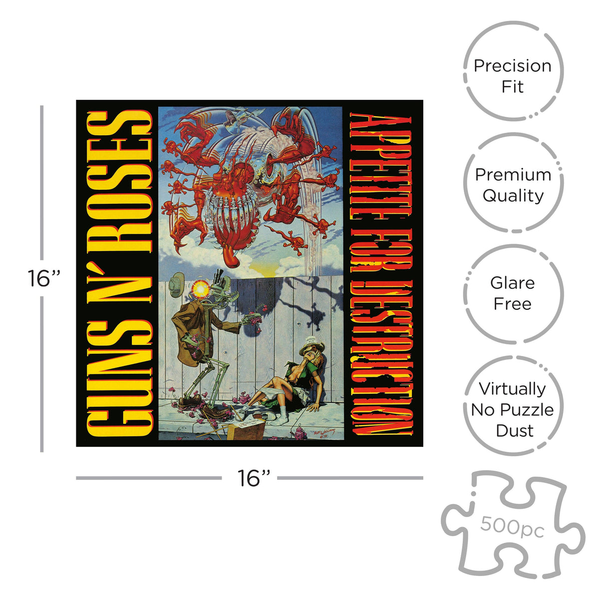 Guns N' Roses Appetite For Destruction 1 (500 Piece Jigsaw P