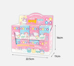 Sanrio Mood Lighting Characters Figure Key RIng Zipper Charm