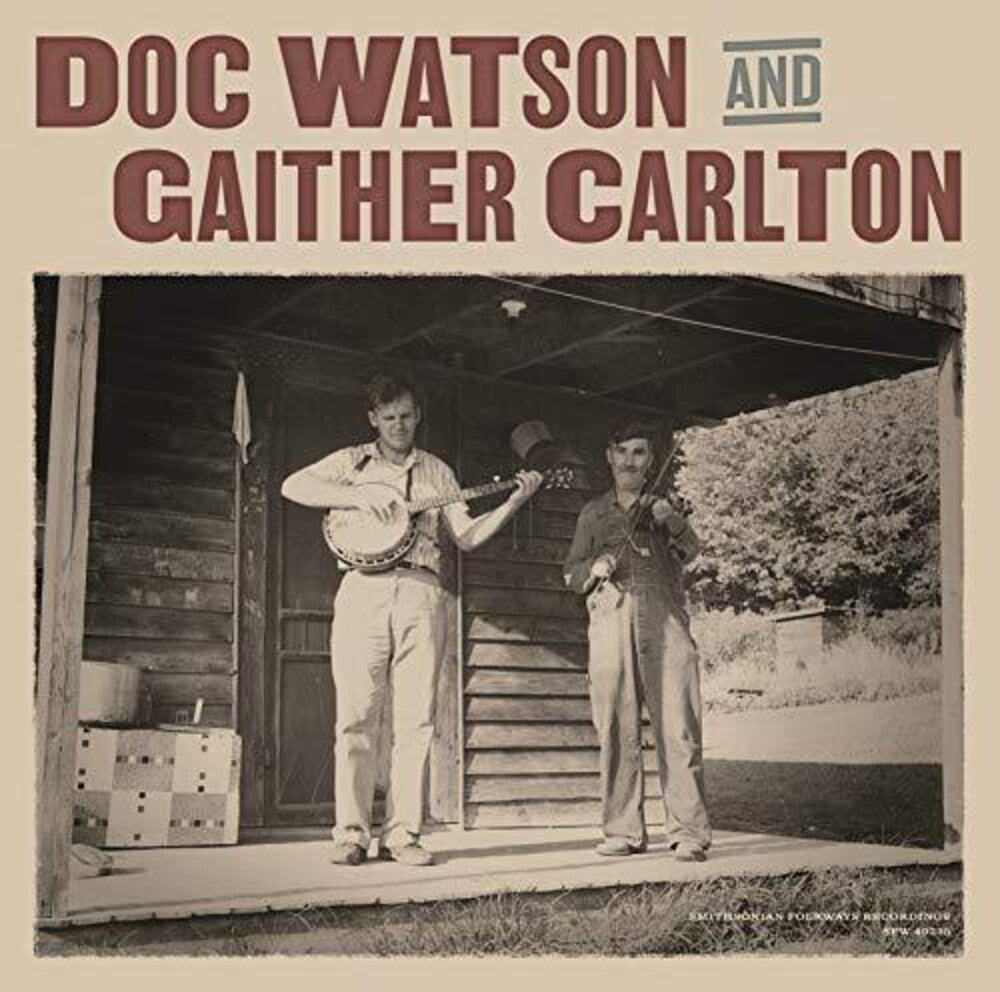 the album cover for Doc Watson - Doc Watson And Gaither Carlton
