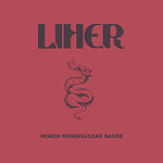 the album cover for Liher - Hemen Herensugeak Daude