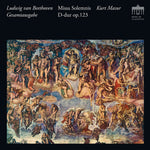 the album cover for Beethoven / Masur / Schreier - Missa Solemnis D-Dur