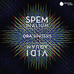the album cover for Ora Singers - Tallis: Spem in Alium; MacMillan: The Forty Part Motet: Vidi Aquam
