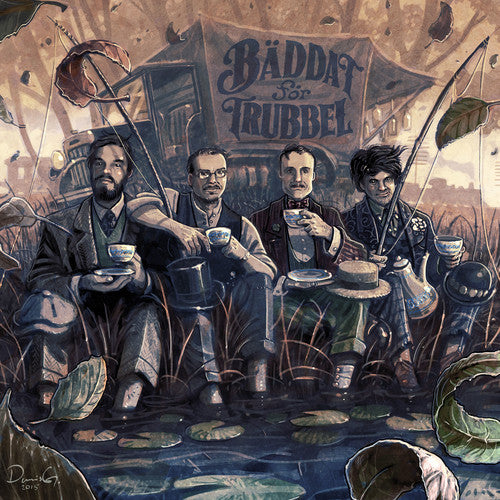 the album cover for Baddat For Trubbel - Tva Sjundedelar Av Ett Liv