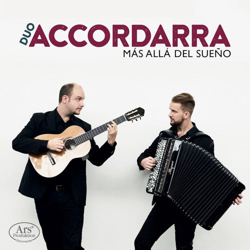 the album cover for Piazzolla / Duo Accordarra - Mas Alla Del Sueno