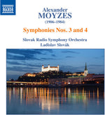 the album cover for Moyzes - Symphonies 3 & 4