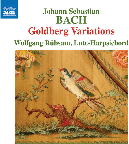 the album cover for J Bach S / Rubsam - Goldberg Variations