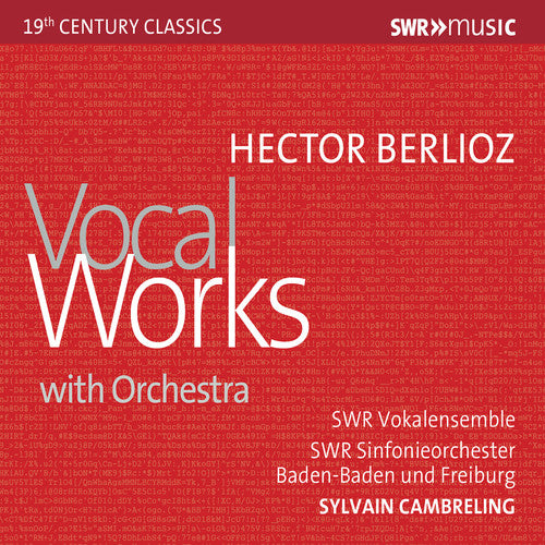 Vocal Works with Orchestra (CD)