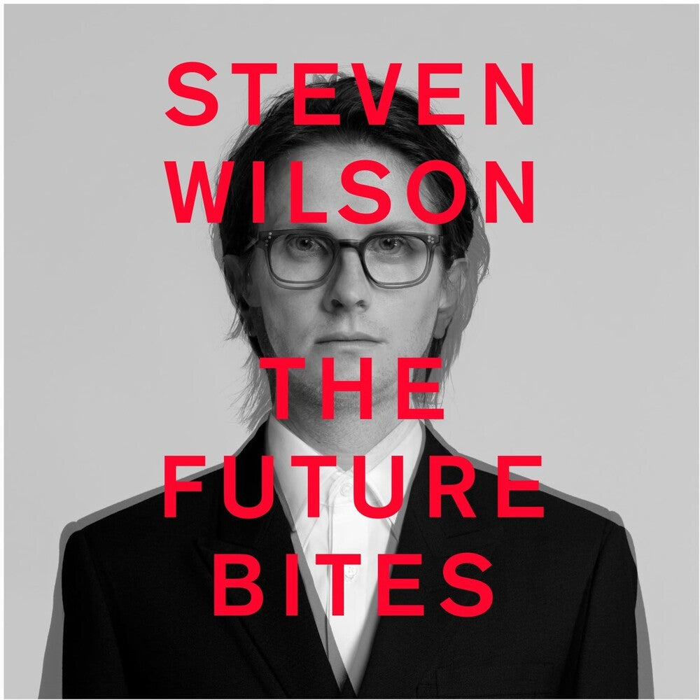 the album cover for Steven Wilson - THE FUTURE BITES