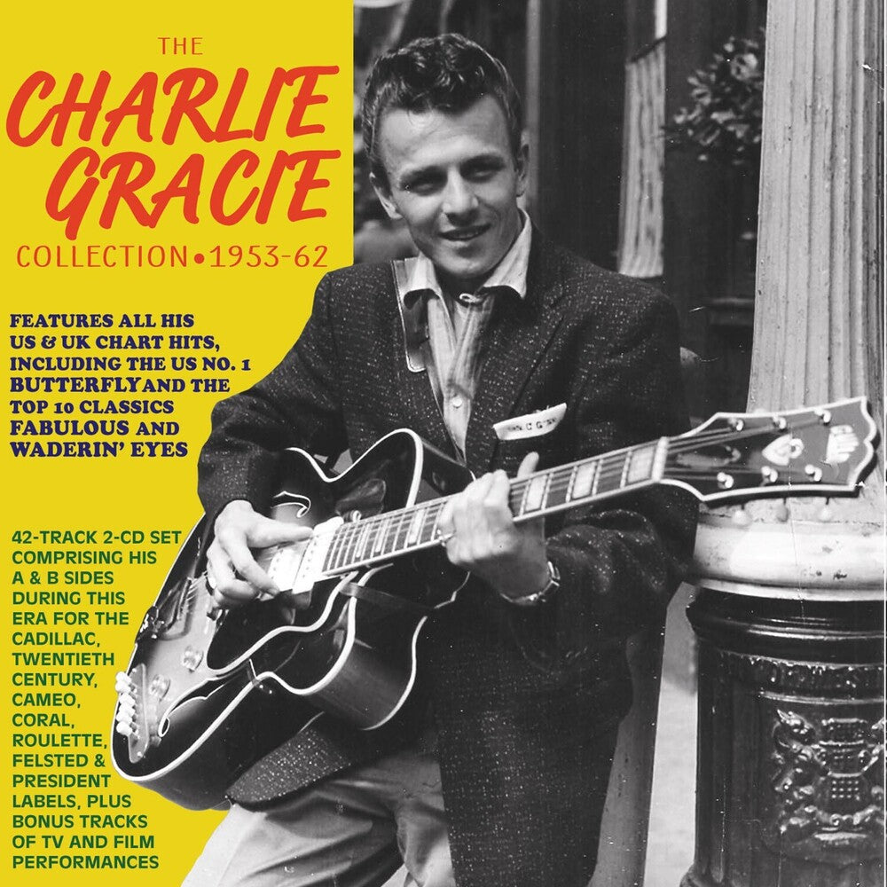 the album cover for Charlie Gracie - Charlie Gracie - Collection 1953-62