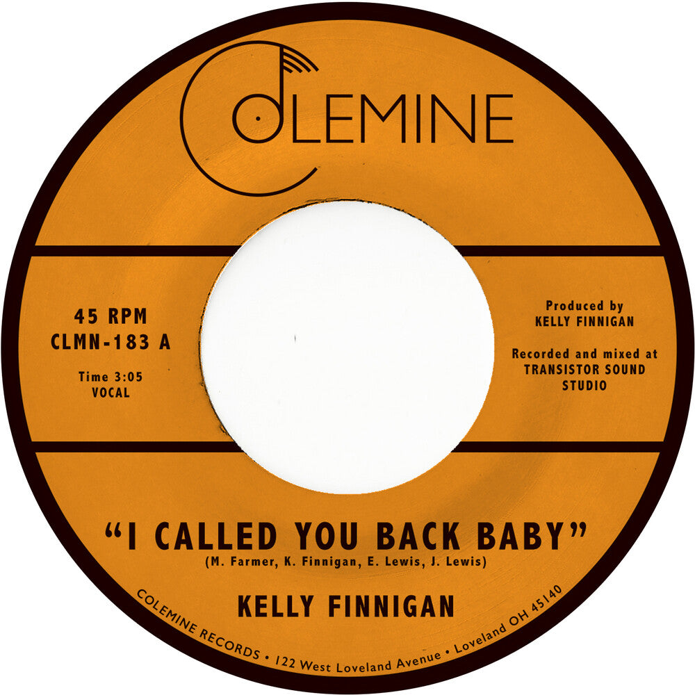 the album cover for Kelly Finnigan - I Called You Back Baby